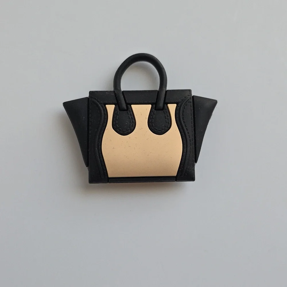 Labubu Black and Tan Handbag